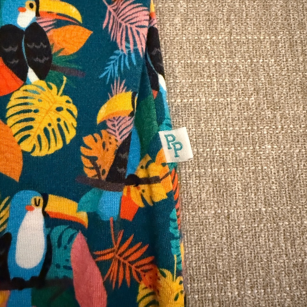 Posh Peanut Rio Henley Romper - Picture 3 of 4